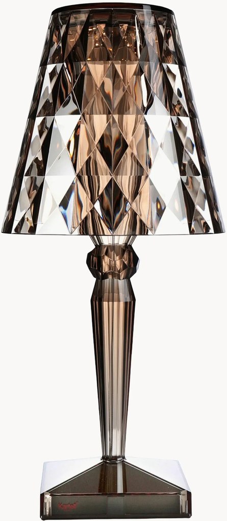 Dimbare draagbare LED tafellamp Big Battery, H 37 cm