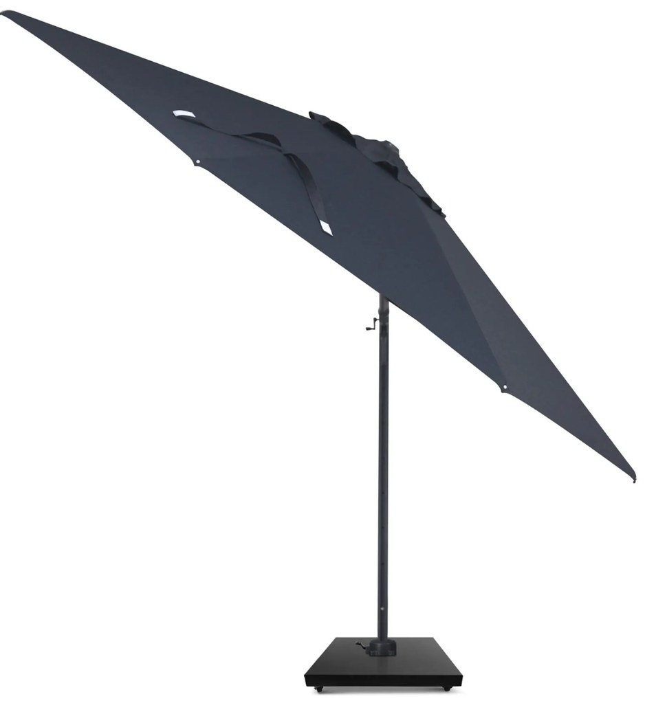 Zweefparasol 3.5m S2 Excellent (excl. voet) Grijs-antraciet Camello Luna