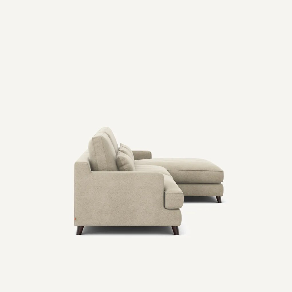 Linnen fluwelen hoekbank, ALWINE