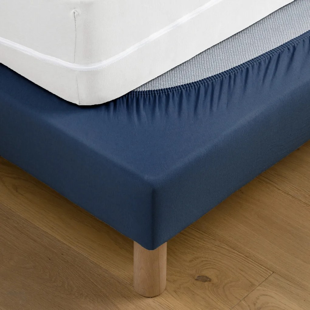 Boxspringhoes in 100% mijtwerend katoenjersey H30cm