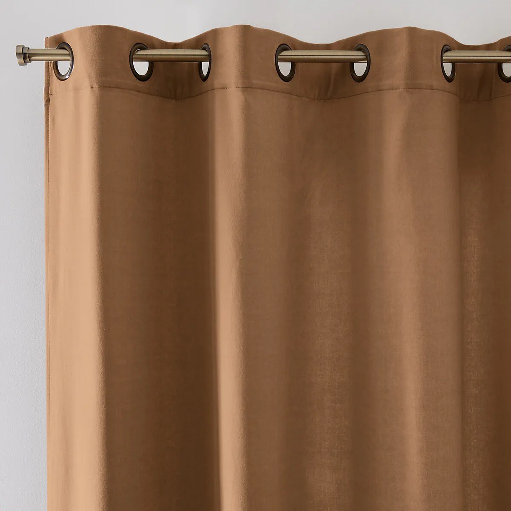 Gordijn in fluweel met oogjes Velvet