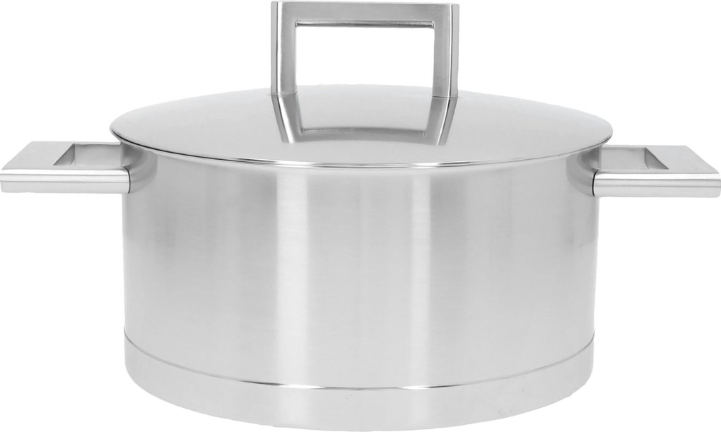 Demeyere John Pawson 7 Kookpan met dubbelwandig deksel 20 cm / 3 l - John Pawson 7 - Demeyere