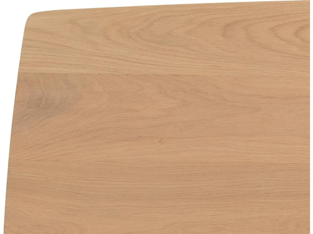 Goossens Excellent Eettafel Floyd, Semi rechthoekig 200 x 100 cm