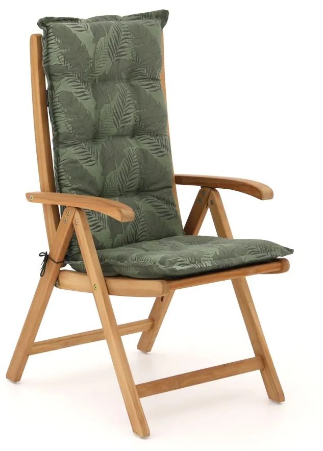 Madison tuinkussens hoge rug 125x50cm