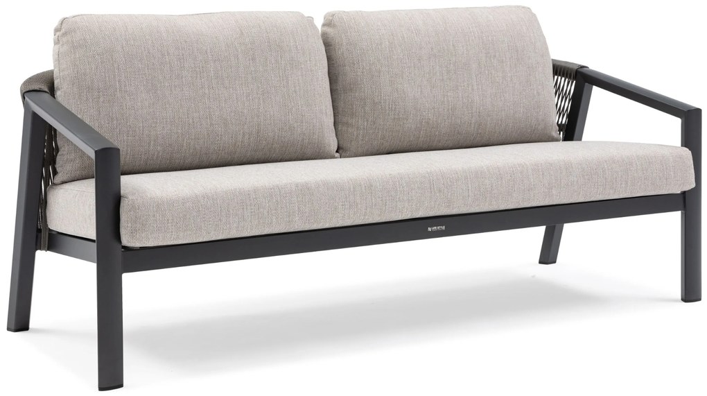 Stoel en Bank Loungeset 5 personen Aluminium Grijs  Lifestyle Garden Furniture Jada