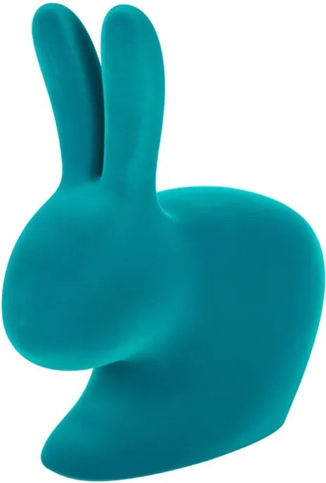 Rabbit Chair Velvet - Turquoise