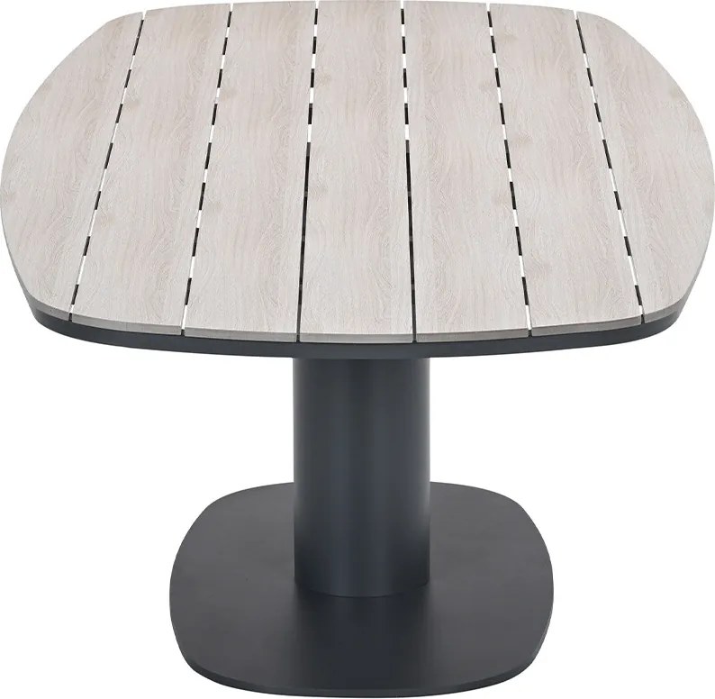 Garden Impressions Leona tuintafel 230x110xH72 cm - donker grijs