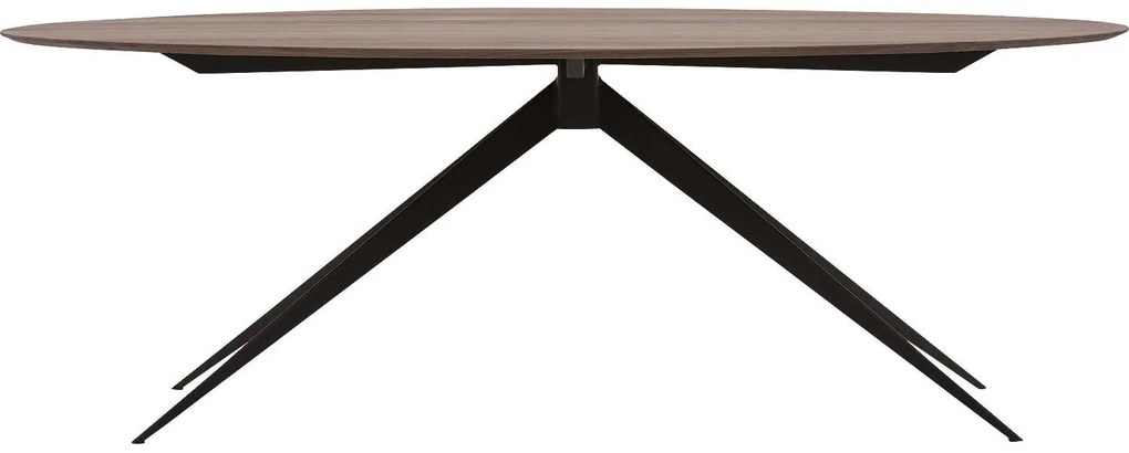 Goossens Excellent Eettafel Uniek, Ovaal 200 x 110 cm