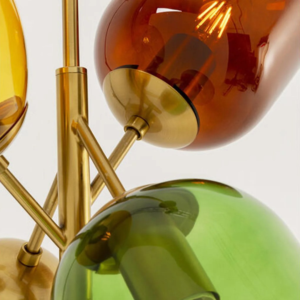 Design Hanglamp Gekleurd Glas