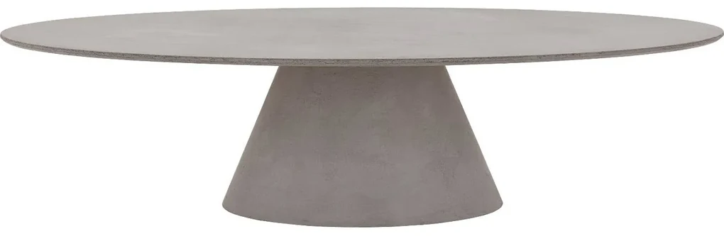 Goossens Eettafel Stone, Ovaal 300 x 120 cm