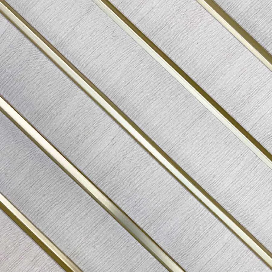 Wandpaneel Grace Wit 260x12cm - 260 cm x 12 cm x 1.2 cm | 1.2 kg | Paneli akoestische wandpanelen - AKU Wandpanelen