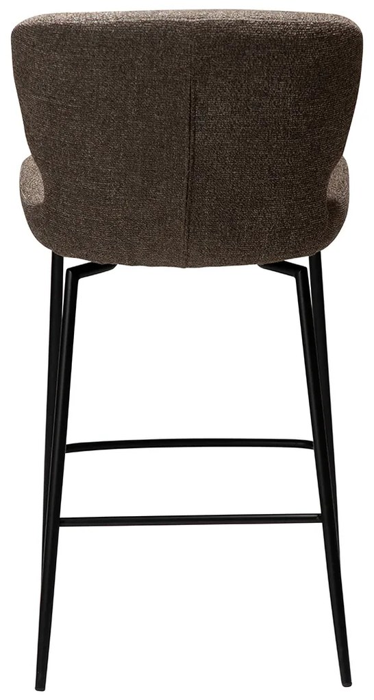 Dan-Form Glory Swivel Draaibare Barstoel Bruin Boucle