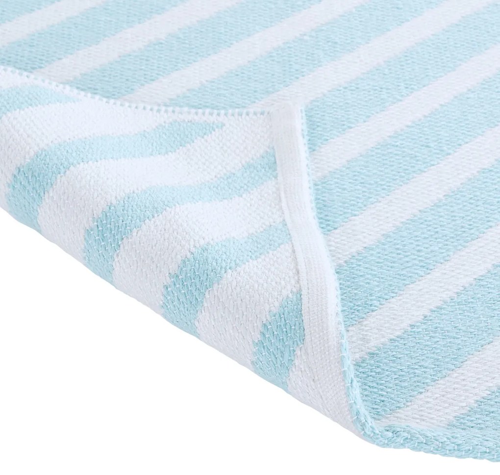 Vloerkleed in gerecycled polyester