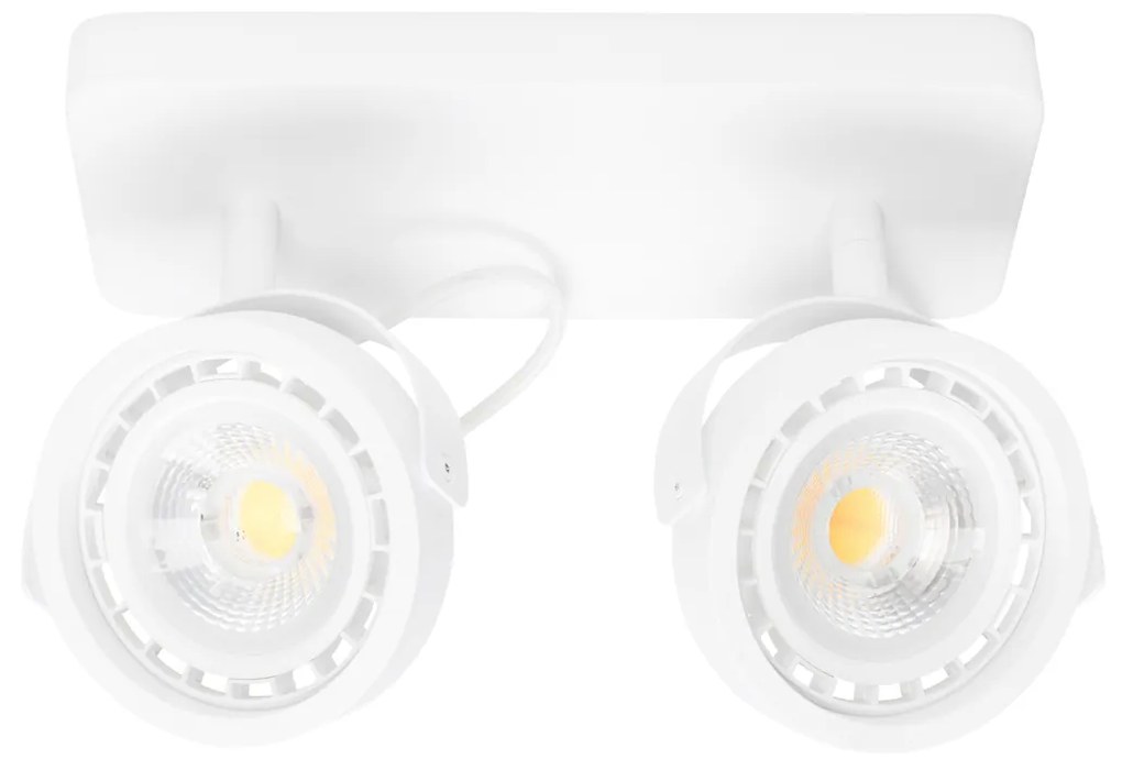 Zuiver Dice-2 DTW Dubbele LED Spot Wit