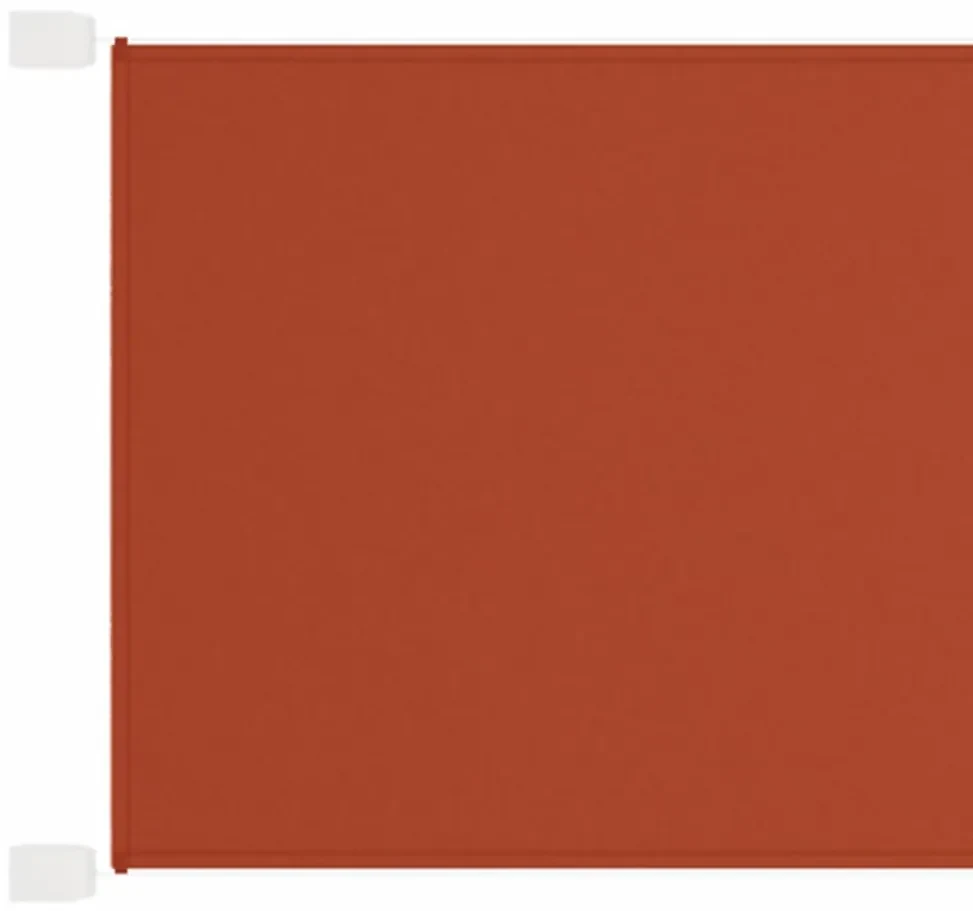 vidaXL Luifel verticaal 180x1000 cm oxford stof terracottakleurig