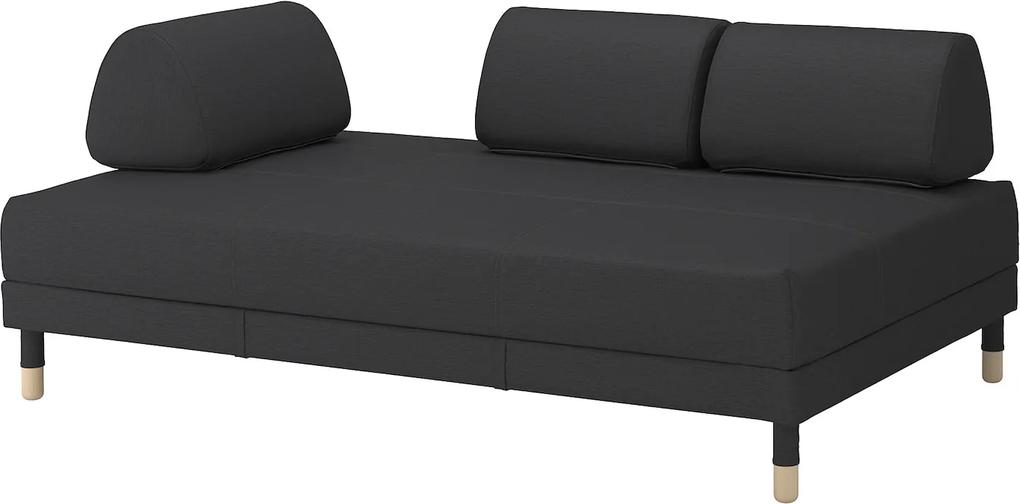 IKEA FLOTTEBO Hoes slaapbank 120 cm donkergrijs - lKEA