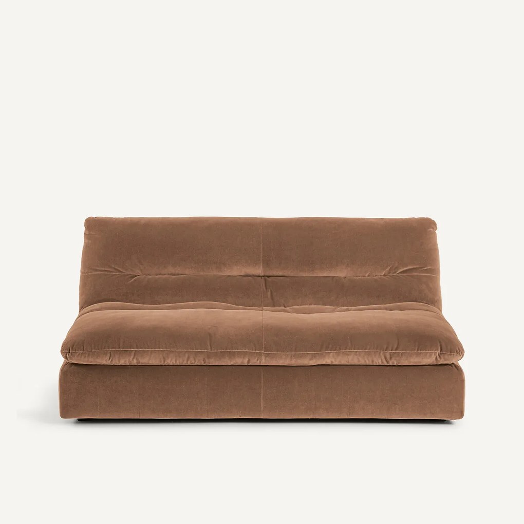 3-zits modulaire zetel in fluweel, GIULIANO