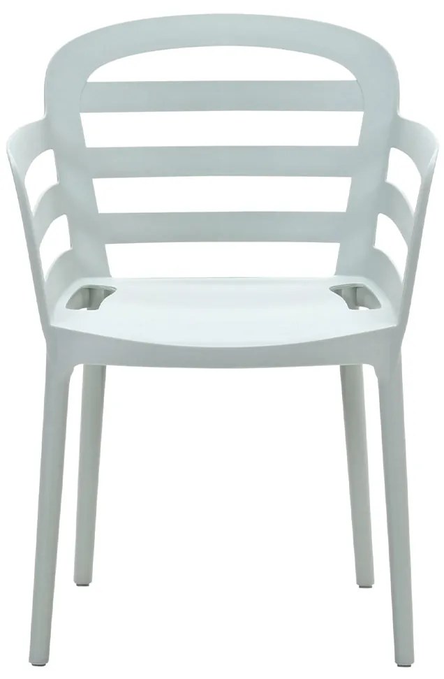 Garden Impressions Mira balkonset 3-delig - Faria tuintafel Ø60 cm - olijf