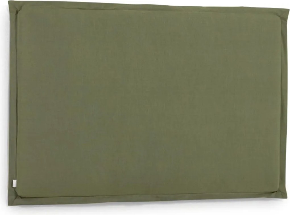 Kave Home Tanit Hoofdbord Met Afneembare Hoes 200 Cm Groen