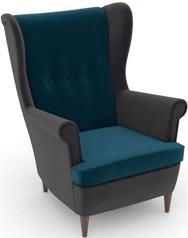 MAX WINZER® build-a-chair oorfauteuil »Casimir« in Winchester-look, om zelf te stylen