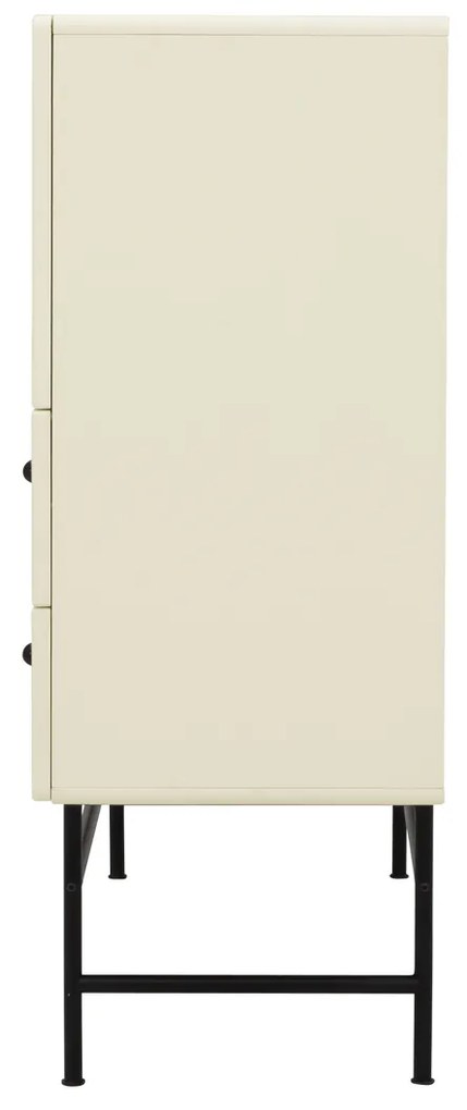 Tenzo Cocktail Retro Wandkast Cream Wit - 106x40x107cm.