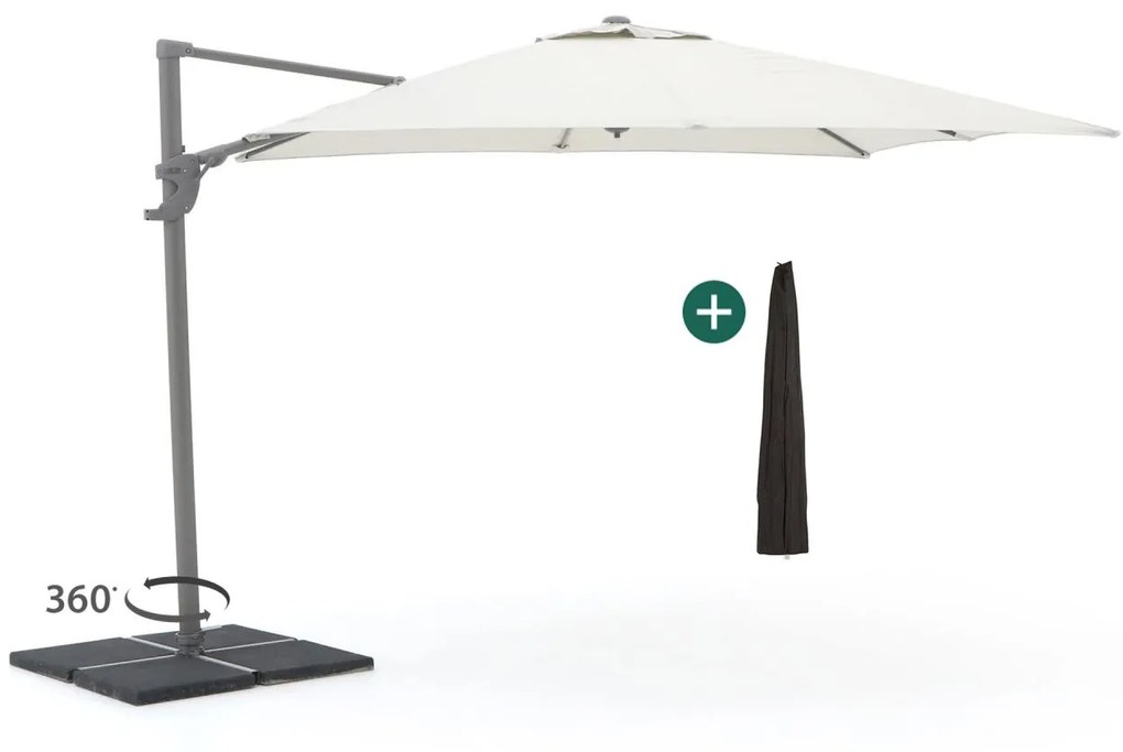 Shadowline Francisco zweefparasol 300x300cm