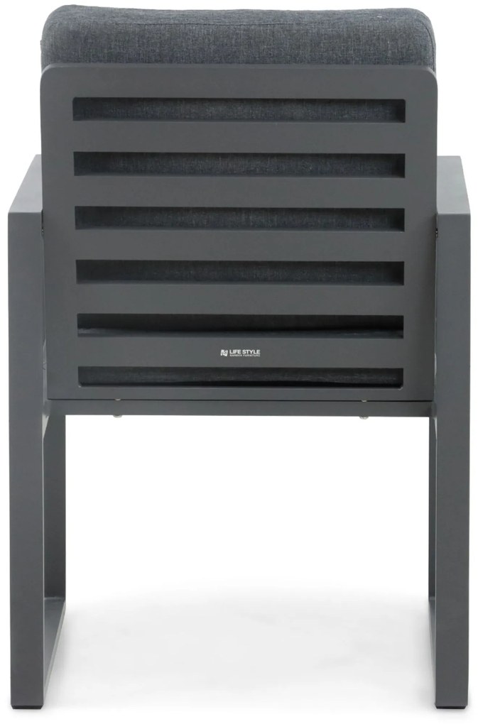 Tuinstoel Aluminium Grijs-antraciet Lifestyle Garden Furniture Nuno