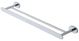 Eastbrook Salerno messing handdoekbeugel dubbel chroom 65cm