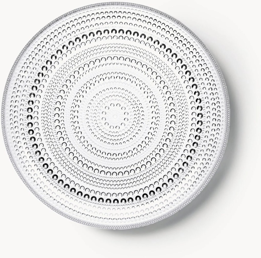 Glazen dinerborden Kastehelmi