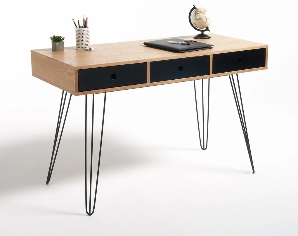 Bureau met 3 lades, Biface