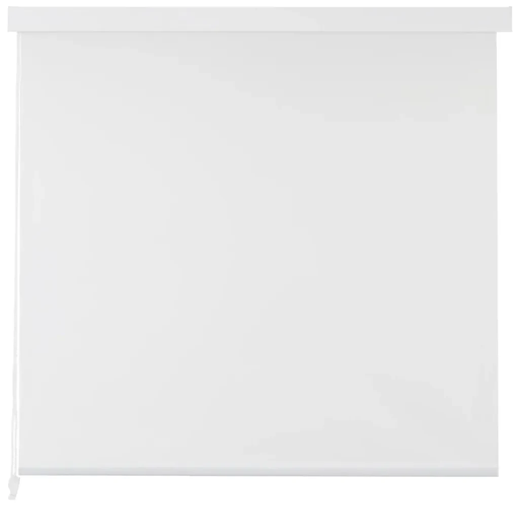 vidaXL Rolgordijn voor douche 100x240 cm wit