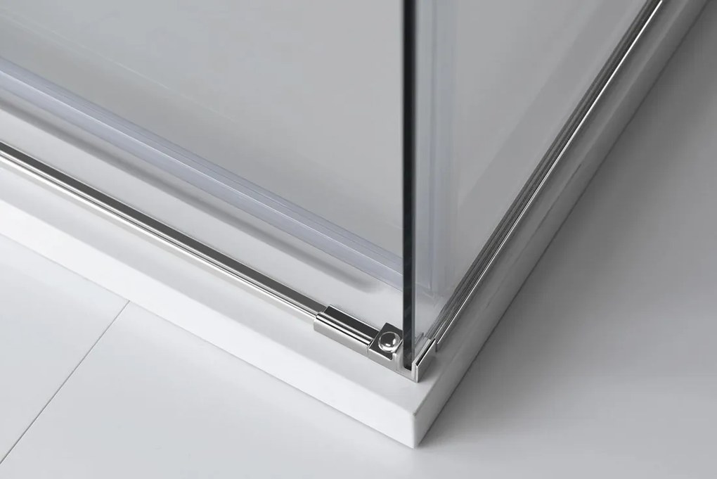 Polysan Altis douchecabine rechthoekig 130x80cm chroom