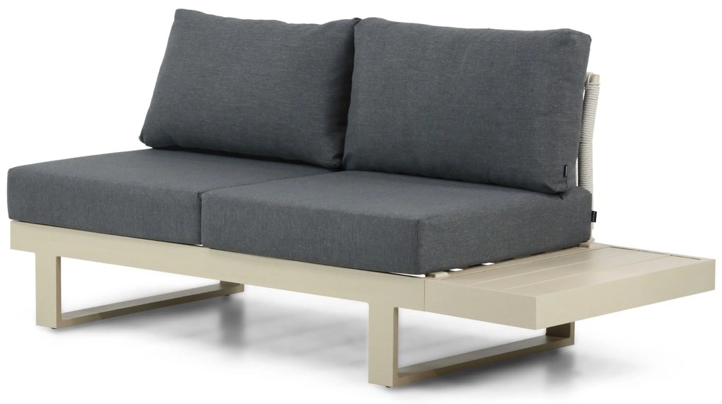 Hoek loungeset 5 personen Aluminium Taupe Lifestyle Garden Furniture Lorenzo