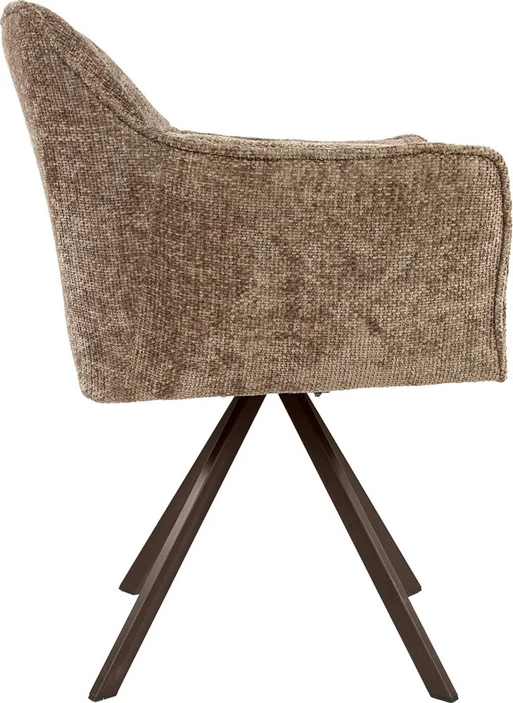 Draaibare Eetkamerstoel Champagne