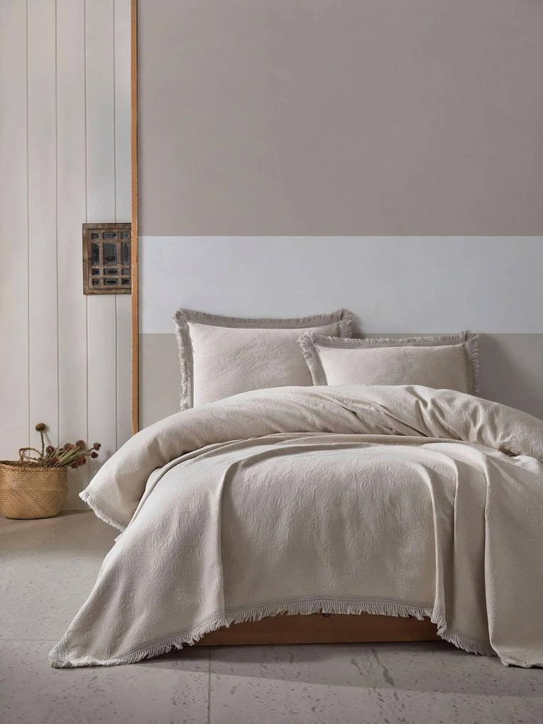 L'Essentiel | Bedsprei Maëlle met 2 kussenslopen