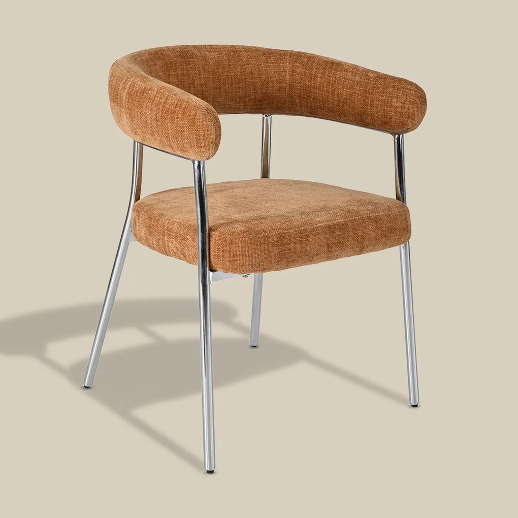 Retro Eetkamerstoel Chroom