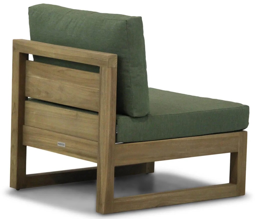 Hoek loungeset 6 personen Teak Old teak greywash  Garden Collections Richmond/Manchester