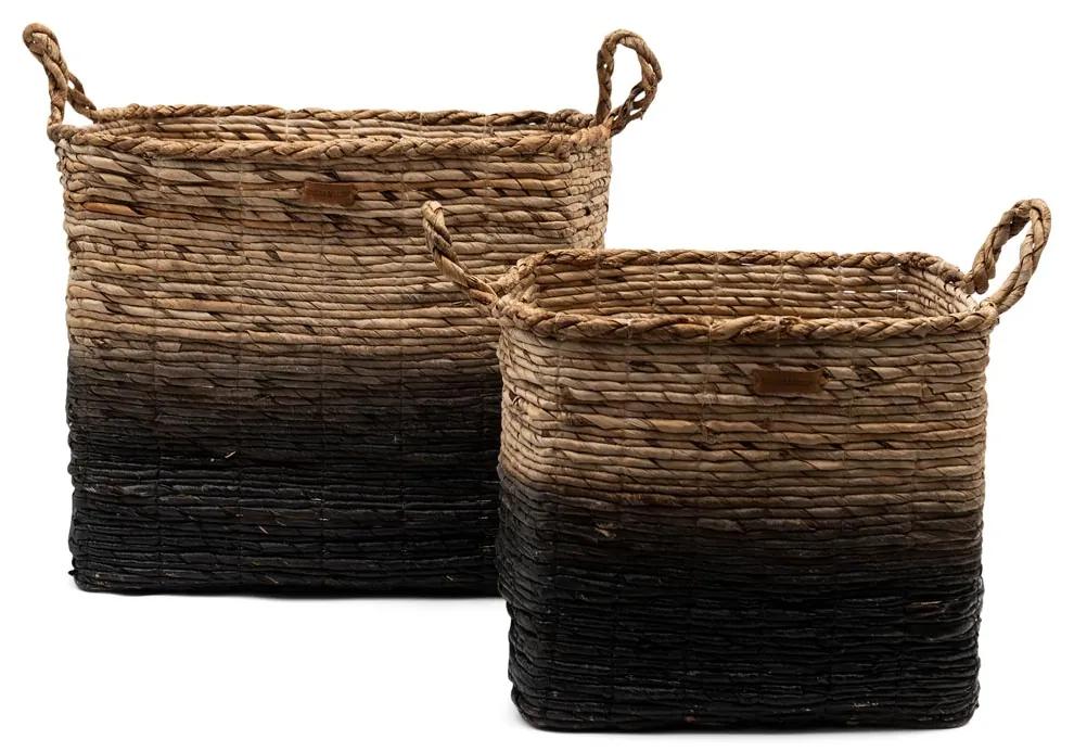 Rivièra Maison - Rugged Luxe Basket Set Of 2 pieces - Kleur: naturel