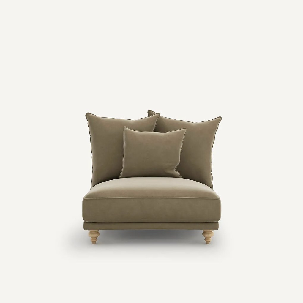 Bank in fluweel, Lazare