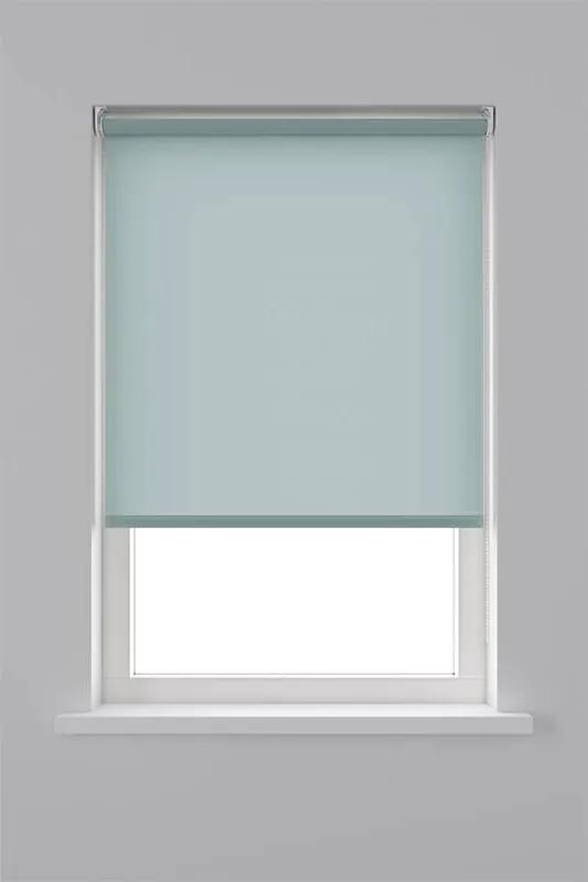 Decosol Rolgordijn Lichtdoorlatend - Licht Blauw 90 x 190 cm