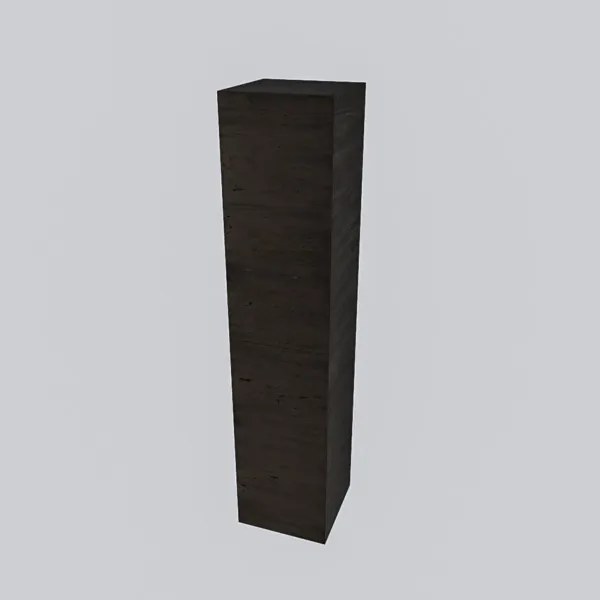 MONDIAZ BEAM 160cm kolomkast kleur dark brown met 2 deuren PC75341329