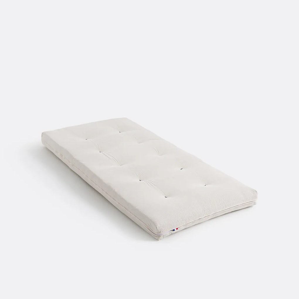 Futon matras, 90 x 190 cm in ribfluweel, THAÏ