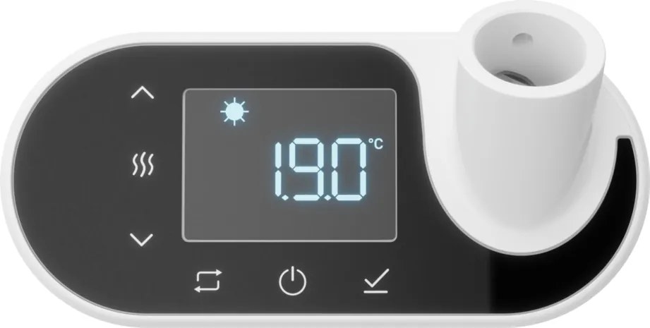 Plieger Nexus ovale WiFi thermostaat wit