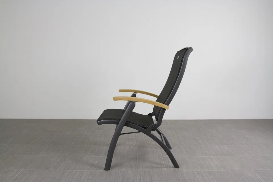 Hartman Da Vinci/Sonata 4-persoons verstelbare tuinset 160x90 cm. - Teak