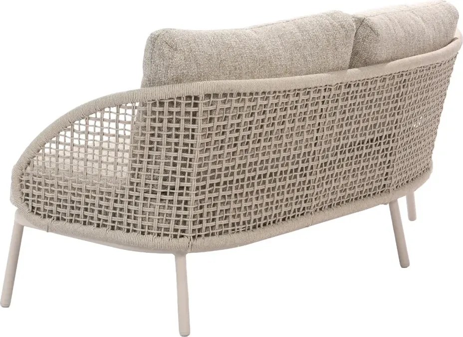 Taste by 4 Seasons Wave low dining loungeset Linen Voetenbank   beige weerbestendig