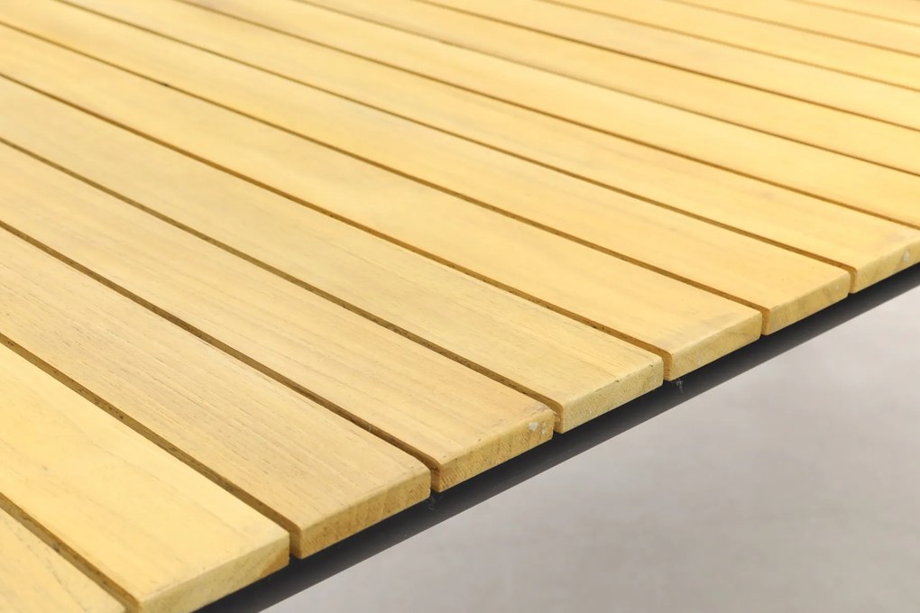 Bella tuintafel - teakhout - 220x95 cm. - B-keus OP=OP