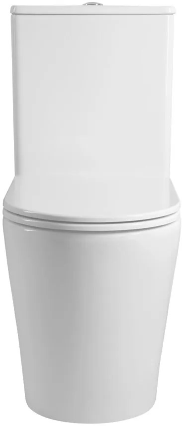 Sapho Avis staand toilet randloos met vortex spoeling en softclose zitting wit glans
