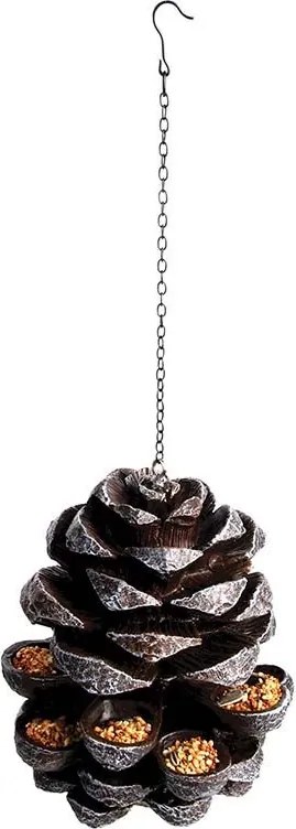 Esschert Design voederdennenappel - LxBxH: 18,2x16,9x23cm