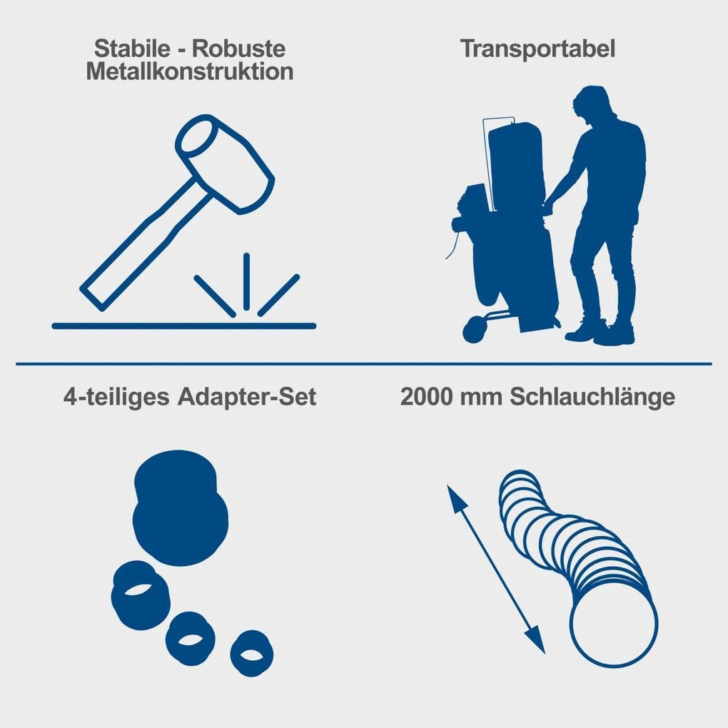 Scheppach Stofafzuiging | Spaanafzuiging DC500