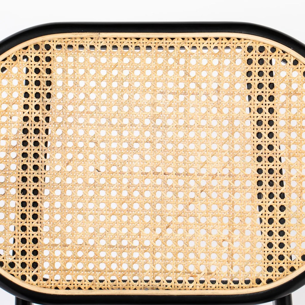 Zuiver Spike Webbing Grijze Eetkamerstoel Webbing